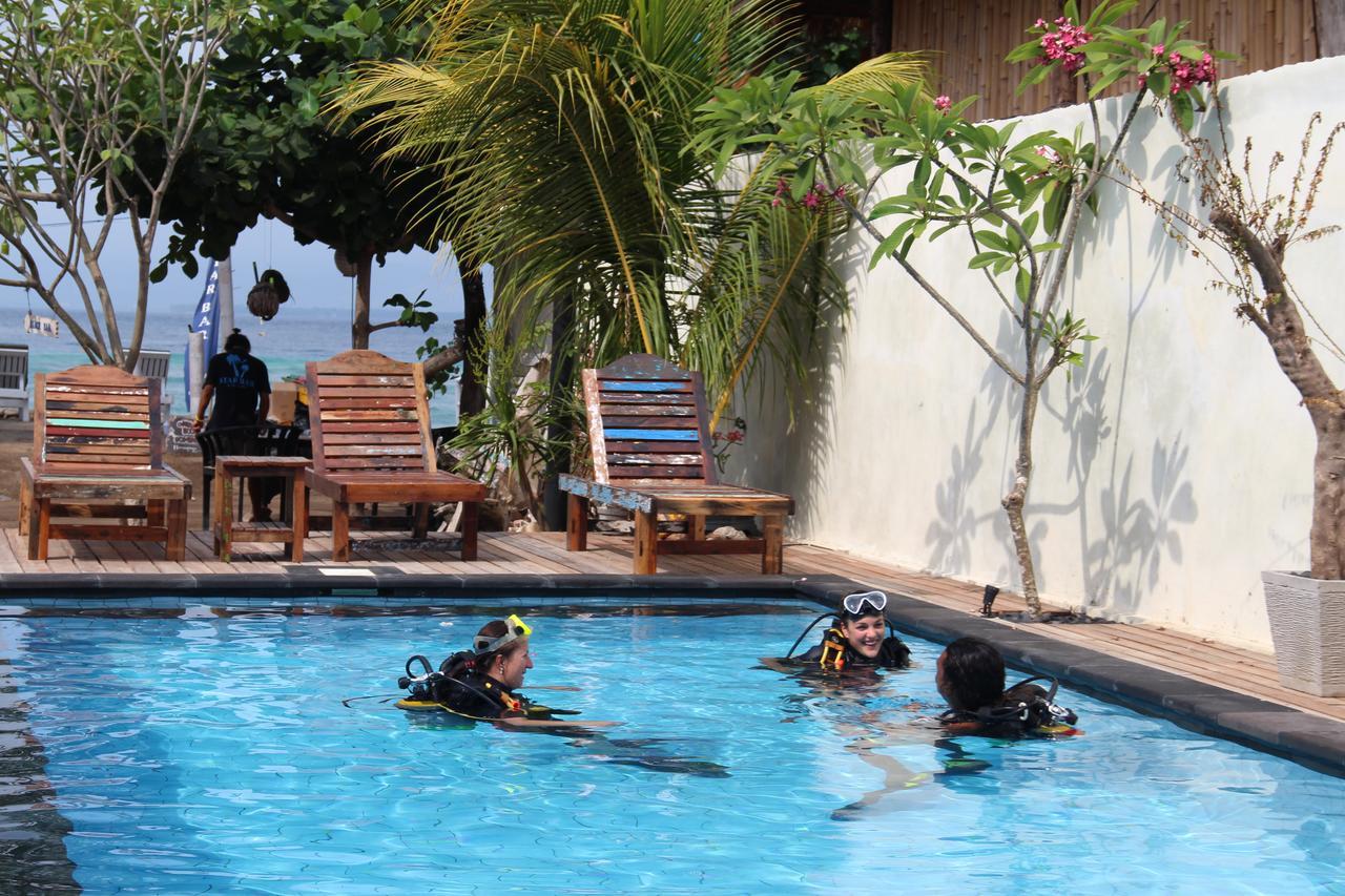 Star Bar And Bungalows Gili Air Luaran gambar